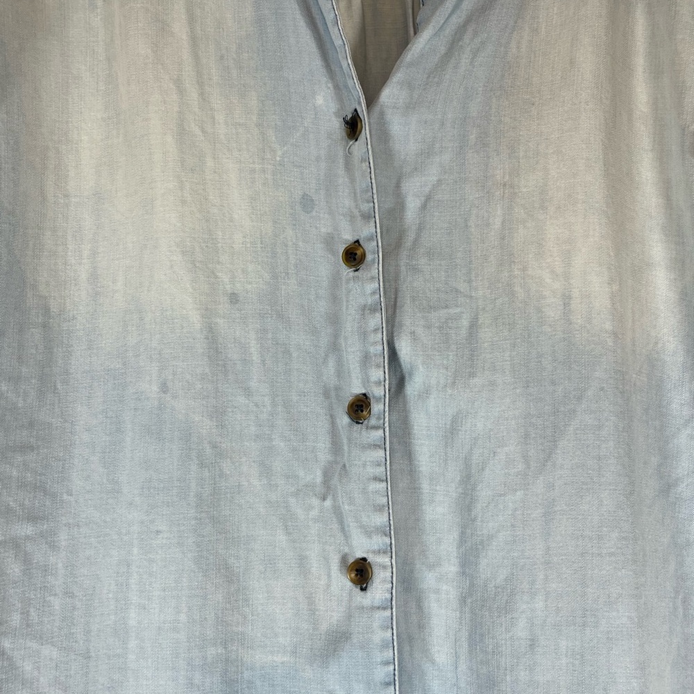 Casual Light Blue Button Down Shirt - Picture 3 of 7